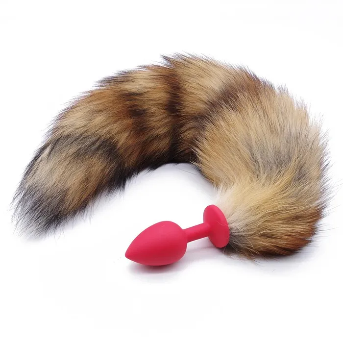 BROWN FOX TAIL TPE PLUG pluglust Anal