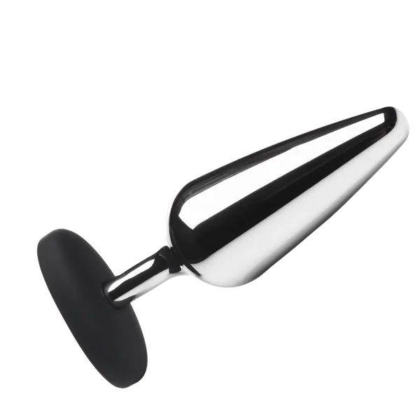 Butt Slut Metal Silicone Butt Plug Xr Brands Anal