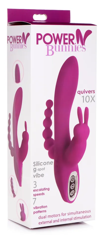 Curve Toys Female Sex Toys Quivers 10X Silicone Gspot Rabbit Vibrator Curve Toys Female Sex Toys Quivers 10X Silicone Gspot Rabbit Vibrator