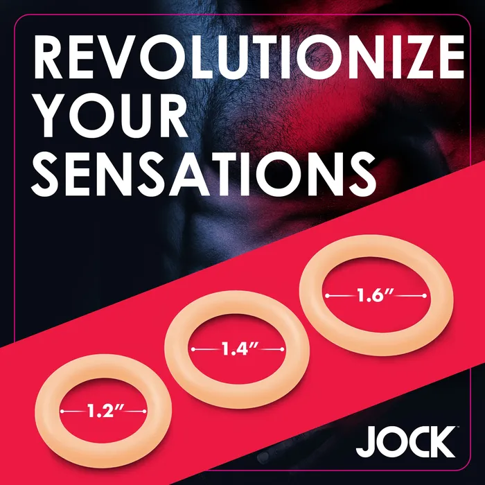 Male Sex Toys Curve Toys Discreet Silicone Cock Ring Set Light