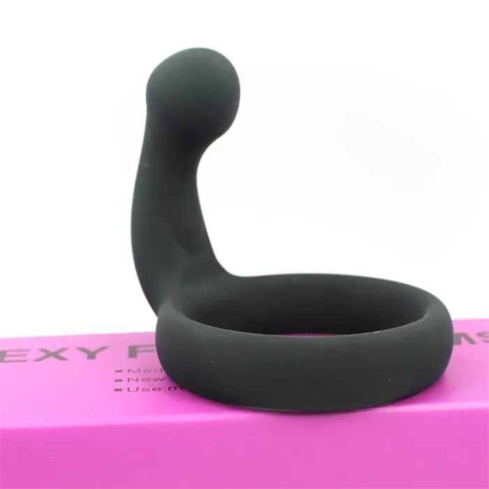 Male Sex Toys PlugLust Time Delay 45cm Silicone Smooth Cock Ring