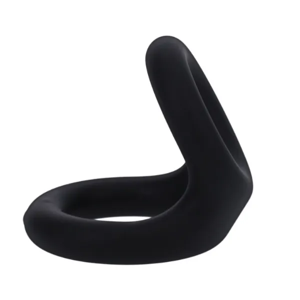 One Stop Adult Shop Male Sex Toys Uplift Silicone Cock Ring Onyx