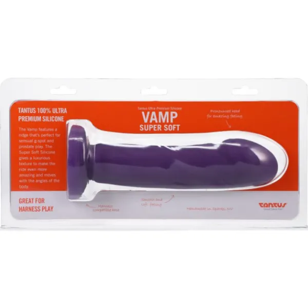 One Stop Adult Shop Vamp Soft Dildo Amethyst Dildos