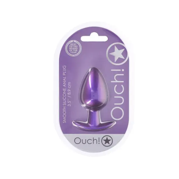 OUCH Anal Plug Metallic Purple L OSAS Anal OUCH Anal Plug Metallic Purple L OSAS Anal