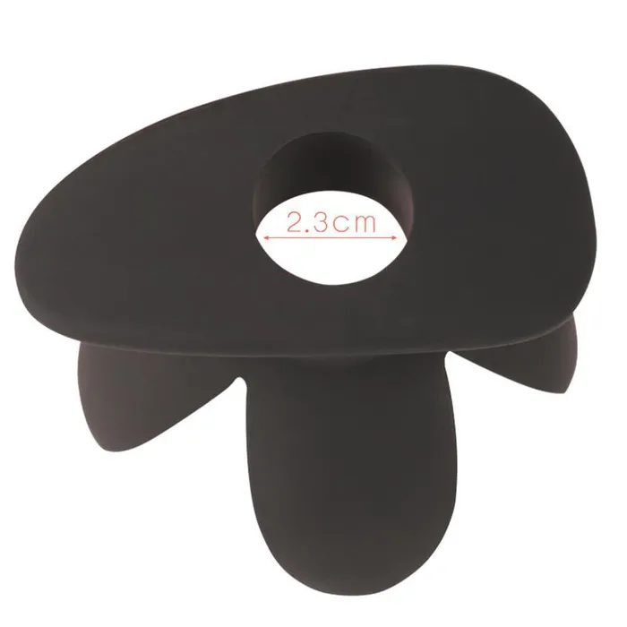 pluglust Male Sex Toys 3 WIDE HOLLOW FLOWER ANAL PLUG