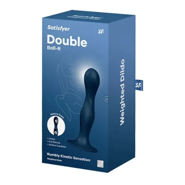 Satisfyer Double BallR Dark Blue OSAS Vibrators Satisfyer Double BallR Dark Blue OSAS Vibrators