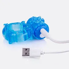 Screaming O Male Sex Toys Screaming O Charged Big O Ring Blue