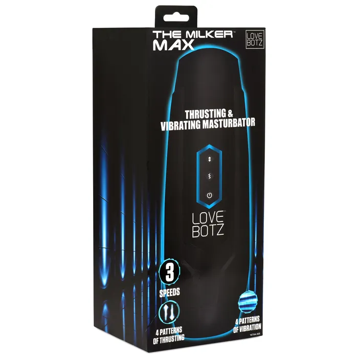 The Milker Max Thrusting and Vibrating Masturbator XR Brands Male Sex Toys