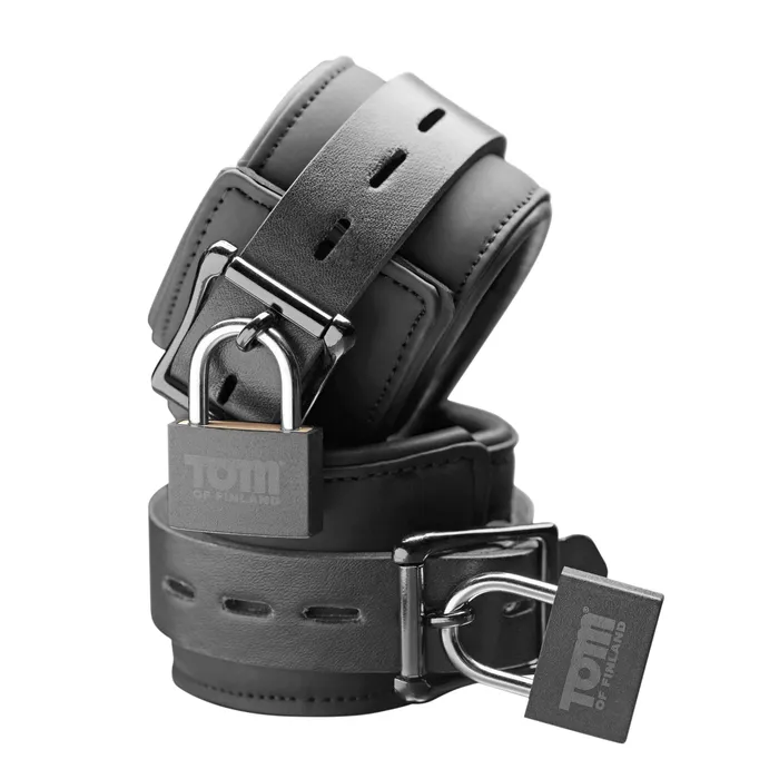 Tom of Finland Neoprene Wrist Cuffs XR Brands Couples