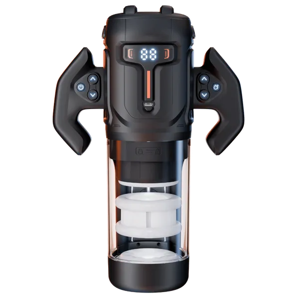Turbo Thrusting amp Rotating Male Masturbator Amovibe Male Sex Toys