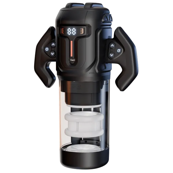 Turbo Thrusting amp Rotating Male Masturbator Amovibe Male Sex Toys