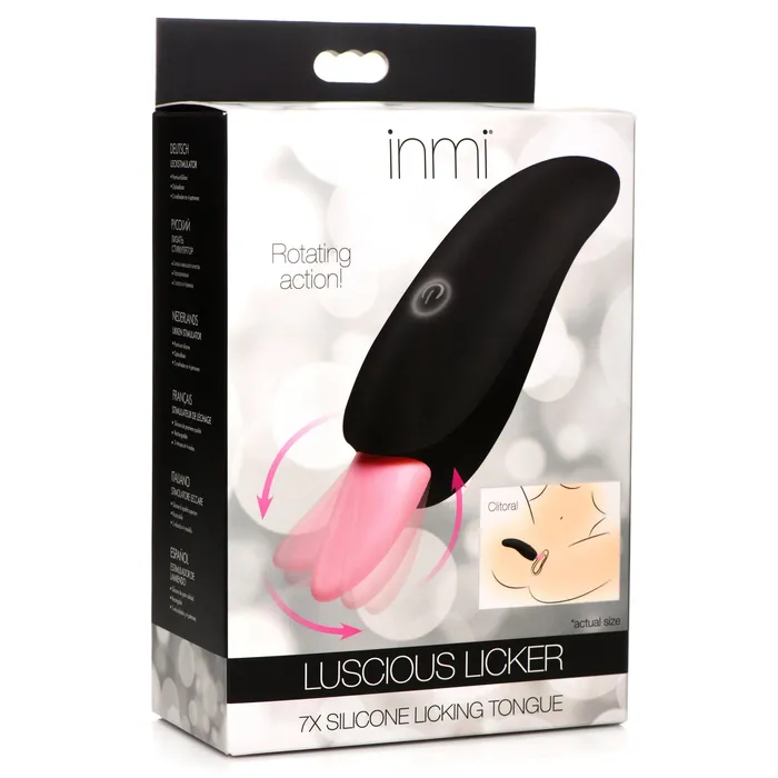 XR Brands Female Sex Toys Luscious Licker 7X Silicone Licking Tongue
