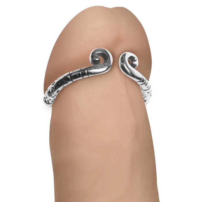 XR Brands Male Sex Toys Kingpin Stainless Steel Glans Ring 24MM