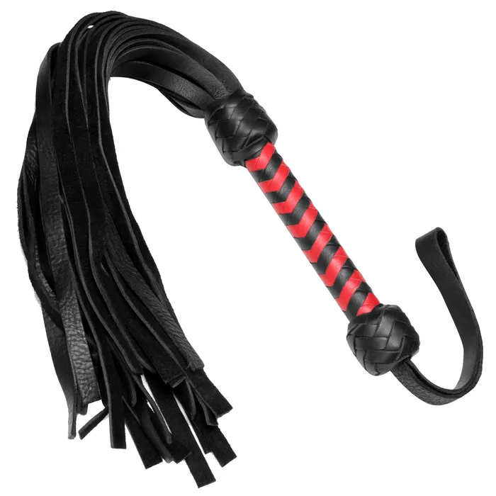 XR Brands Restraints Strict Leather Bullhide Flogger